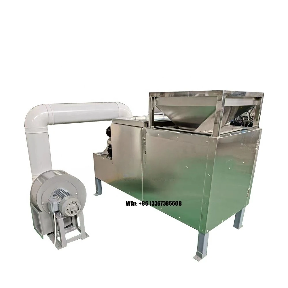 جديد الكاكاو الفول الدرس كاكاو/قهوة تقشير المكسرات آلة معالجة المحرك/المحرك كفاءة عالية 500 كجم/ساعة قدرة مطعم #1