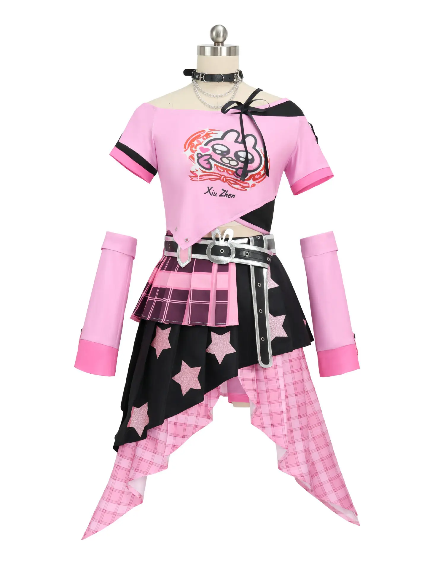 Demi Bourbon Identity V Tuzixiuzhen Harajuku Style Casual Cosplay Costume Full Set for Women Halloween Comic Con Anime Outfit