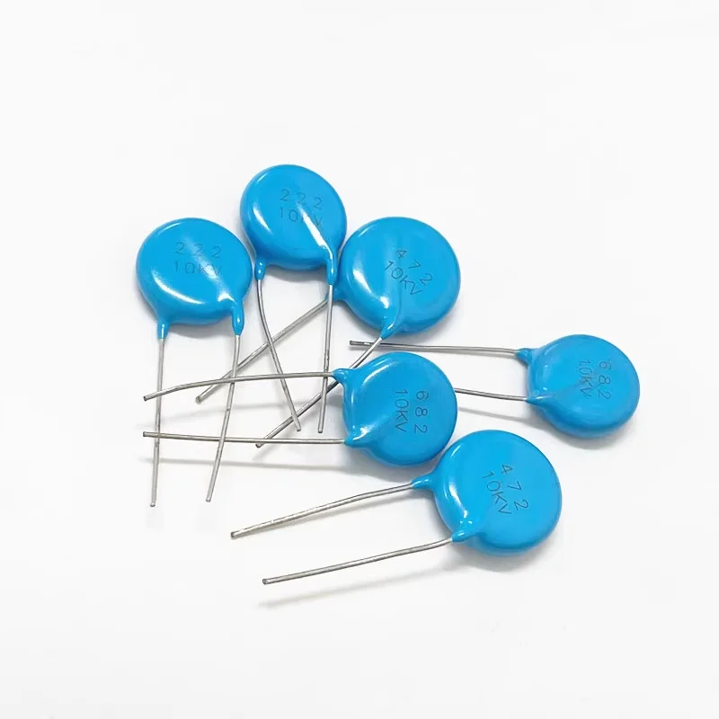 10PCS 고전압 세라믹 커패시터 10KV 10P15PF22PF33P 39PF 47PF 51PF 100PF 150PF