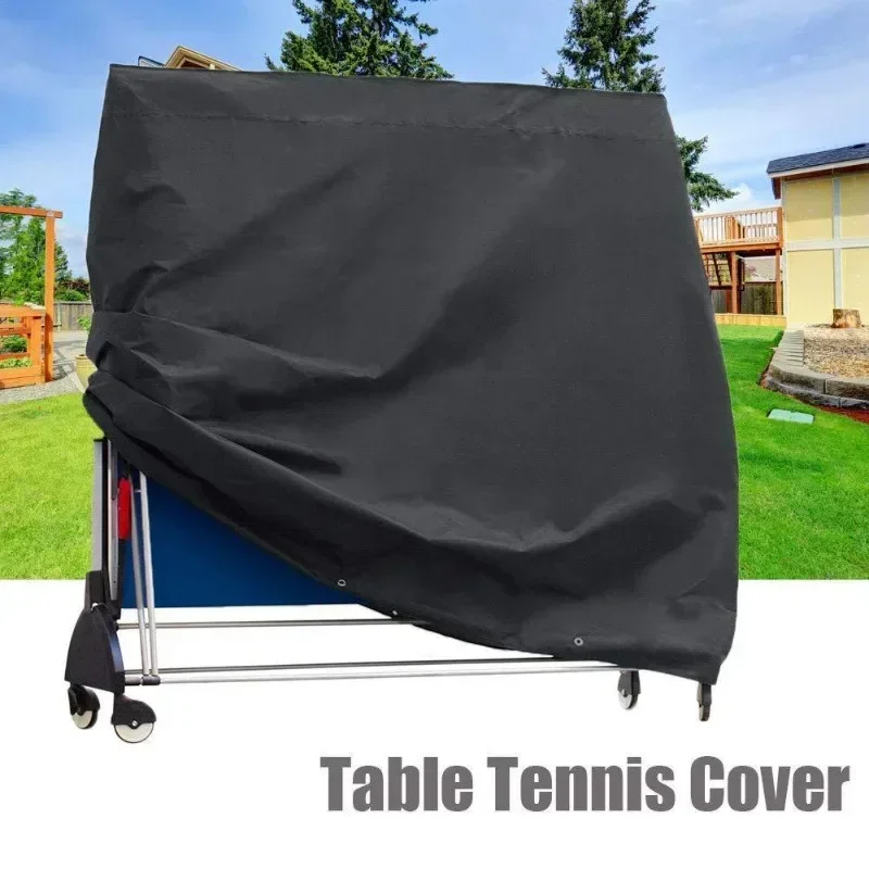 Ping Pong Table Cover Heavy Duty Waterproof Dust-proof Table Tennis Protection Cover for Indoor/Outdoor Ping Pong Table Storage