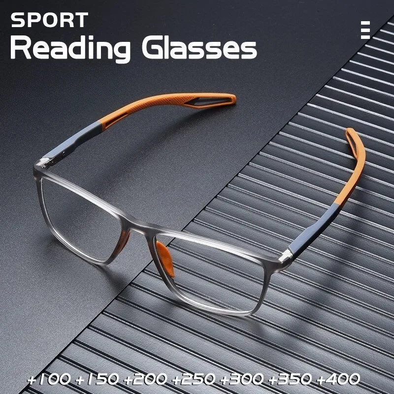 Sports Reading Glasses  Nearsighted Glasses Anti -Blue Light Presbyopia Glasses