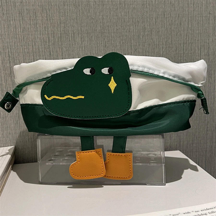 Estojo de lápis animal dinossauro, Bolsa macia, Saco de papelaria, 1pc