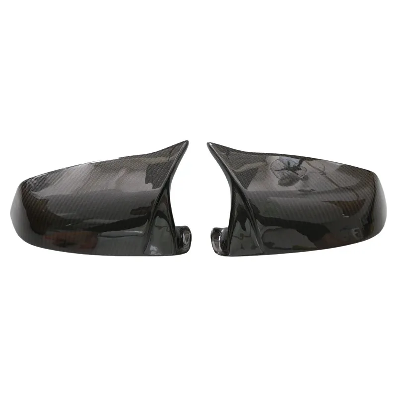 Para E60 E61 espejo mejorado de coche espejo trasero de fibra de carbono de alta calidad 2 piezas para 5 Series M5 espejo retrovisor de buena venta