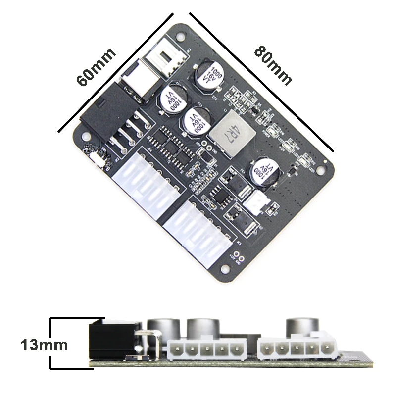 DC-SATA 200W 12V NAS Pico PSU 4Bay Hard Drive HDD Power Supply Hot Selling Module With Cable power on with motheboard mining
