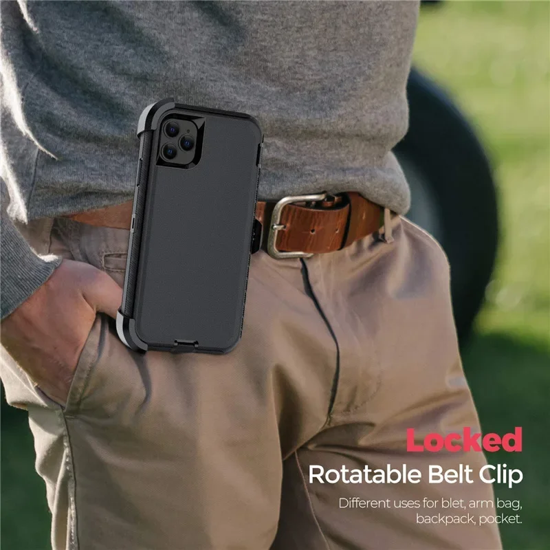 Capa defensora para iphone17 air 16 13 11 15 pro max 12 mini capa pesada à prova de choque para iphone x xs max xr 7 8 14 plus capas de armadura