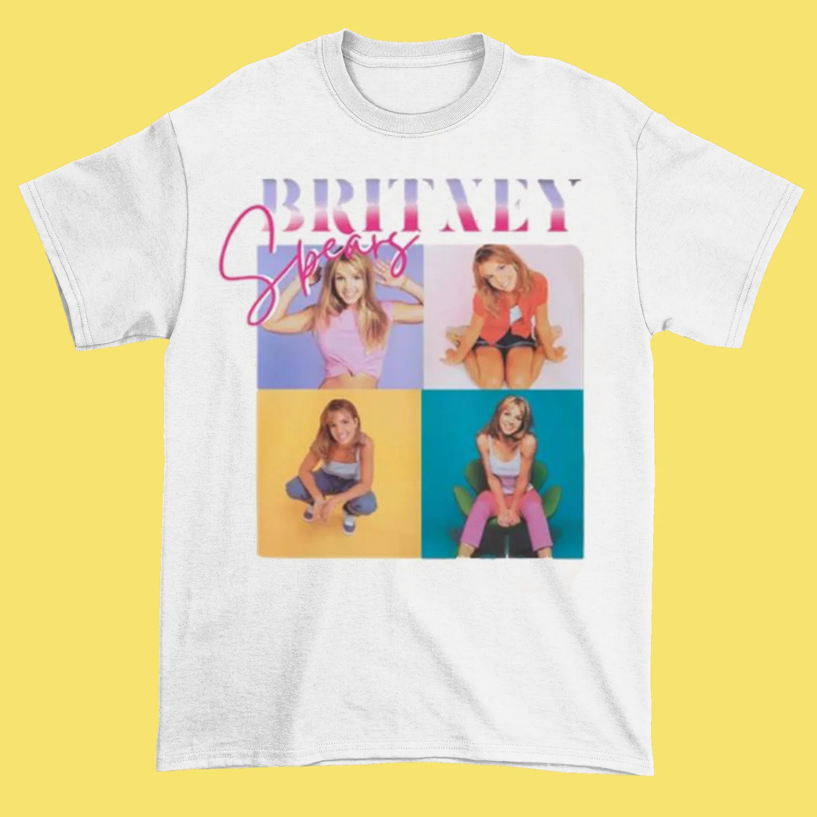 Britney Spears Shirt 90s Britney Shirt Colletion Music White Unisex Shirt NG1602