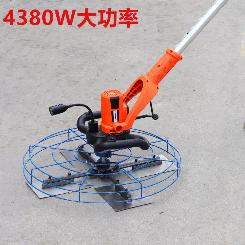 Polishing Machine Small Concrete Cement Floor Finisher Blade Handheld Floor Wall 56cm 4380W