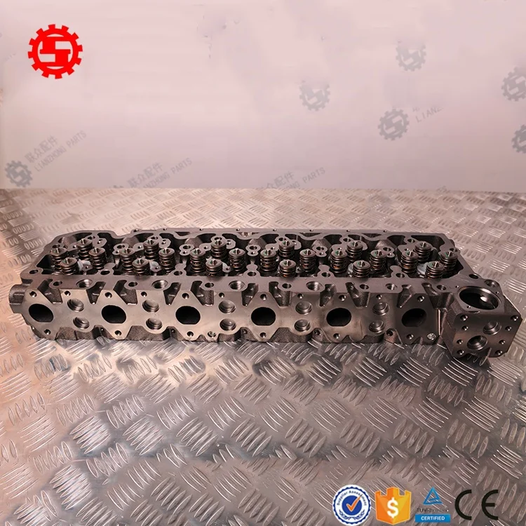 Image 3: Pièces de moteur d'origine, ensemble de culasse 4936081 5361605 avec soupapes
