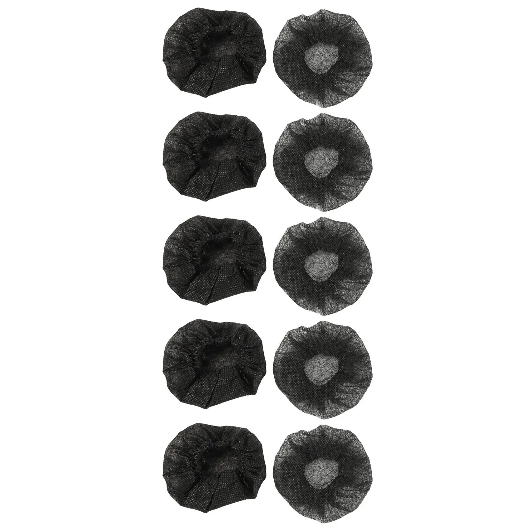 

-N07R 1000 Pcs Black Disposable Microphone Covers Karaoke Anti-Splash Mic Cover Dust-Proof Accessories