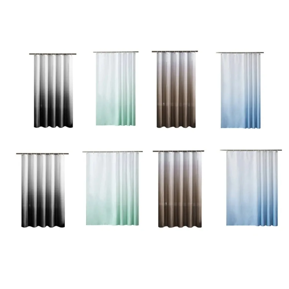 Bathroom Curtain, Shower Curtain Multiple Gradient Color Waterproof and Machine Washable