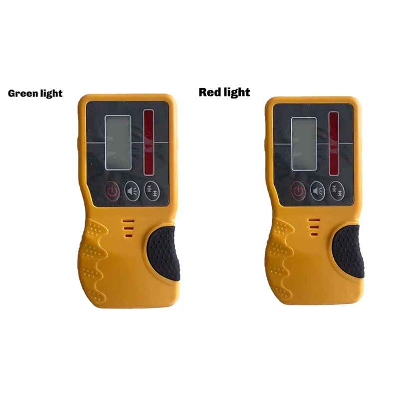 Receiver Of Self-Leveling Rotary Laser Level Ourdoor Rrotating Laser Level Detector With Heavy-Duty Clamp Green Light