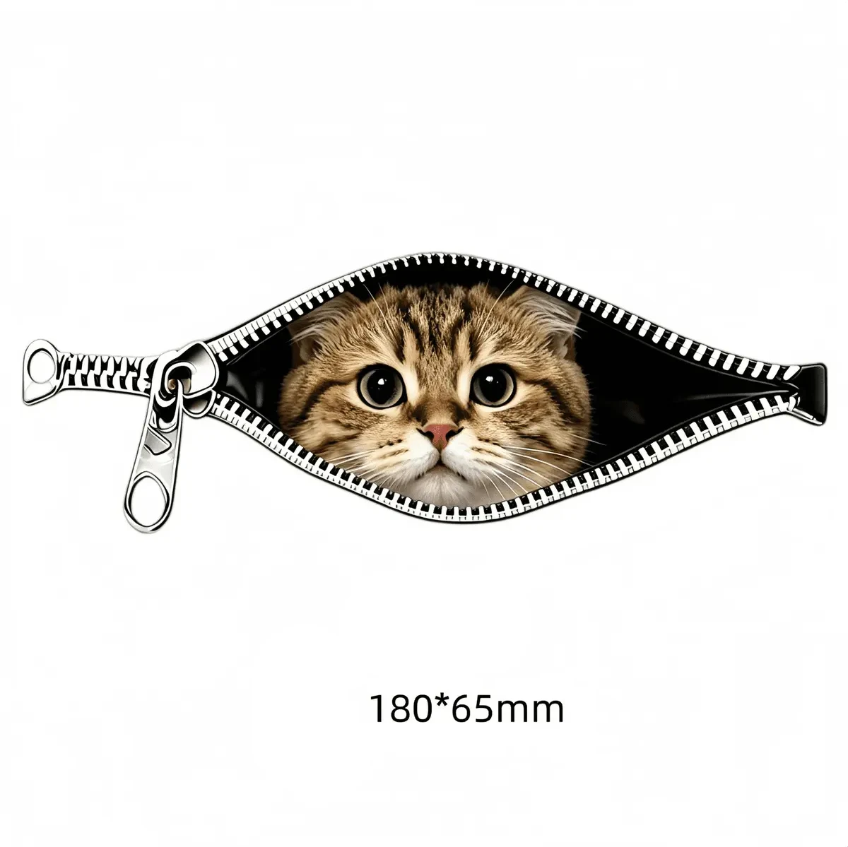 Autocollant de voiture 3D créatif et amusant en vinyle, motif chats mignons espionnant, accessoires de décoration imperméables