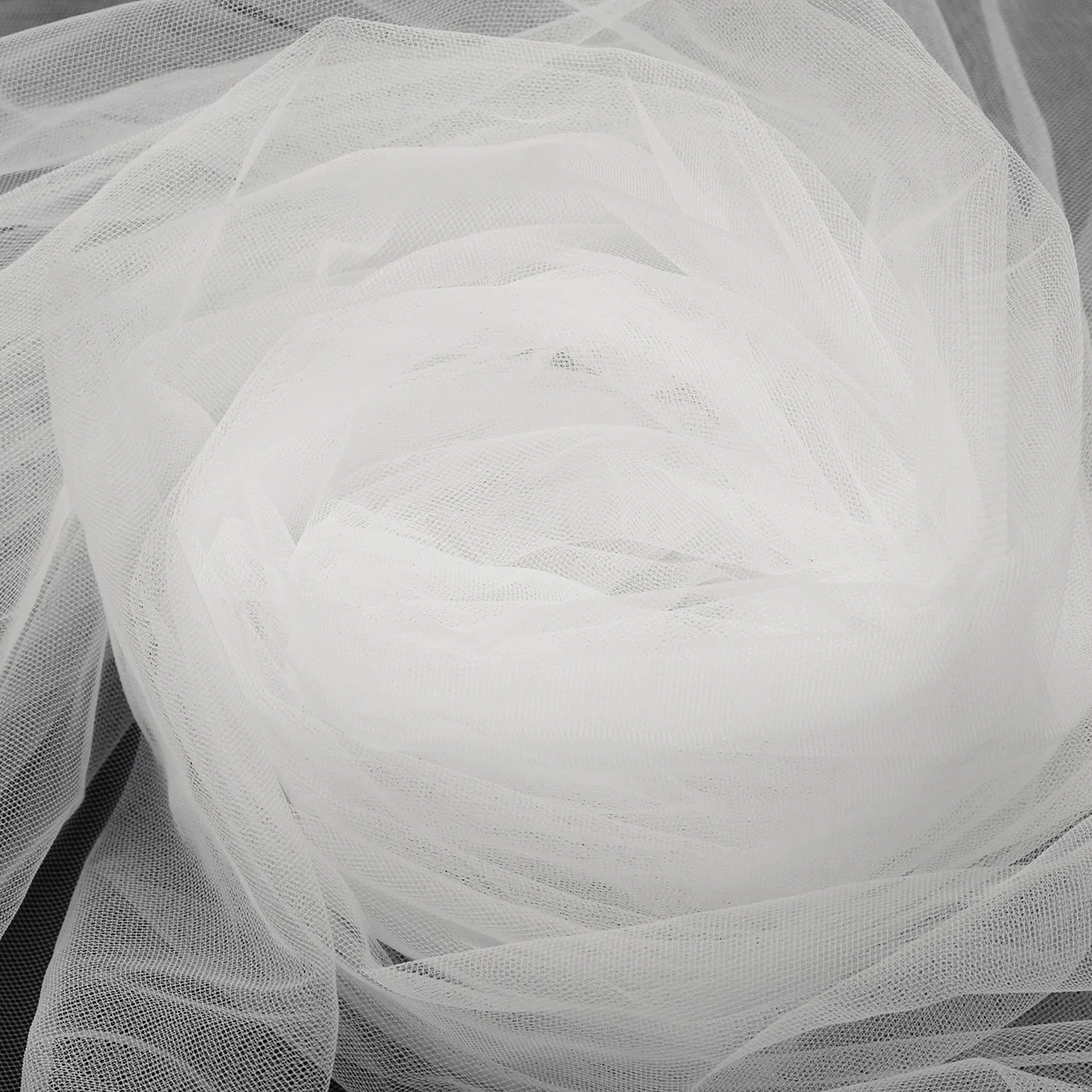 طرحة زفاف للعروس حجاب زفاف طويل أنيق بطبقة واحدة مع مرفق مشط بيج بطول الأرض 30 سم حجاب الزفاف #5