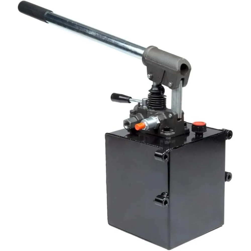 

Гидравлический ручной насос — ручной насос двойного действия, 3625 фунтов на квадратный дюйм — емкость 1,3 галлона, 3/8 дюйма NPT, 1,51 CID — портативный гидравлический