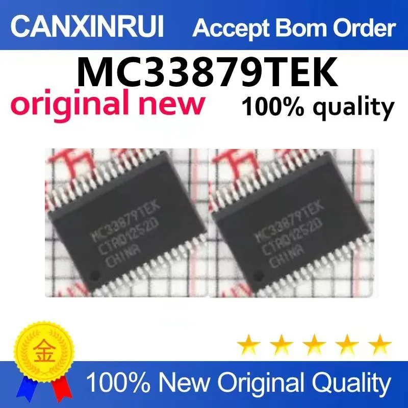 (5-100piezas)MC33879TEK Automotive computer board power switch chip Specialized in car repair IC Brand new be shot directly