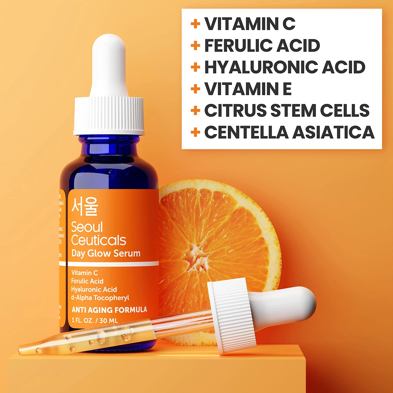 顔用20%ビタミンCセラム + CEフェルラ酸、Eフェルラ酸 - Ferulic Acid Serum のレビューと価格