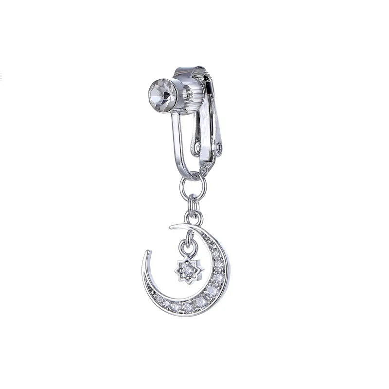 New Snake Fake Belly Ring Butterfly Fake Belly Piercing Butterfly Clip on Umbilical Navel Fake Pircing Cartilage Earring Clip