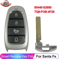 KEYECU 95440-S2600 per Hyundai Santa Fe 2020 2021 2022 2023 ID FCC: TQ8-FOB-4F26 chiave remota intelligente 433MHz ID47 Fob