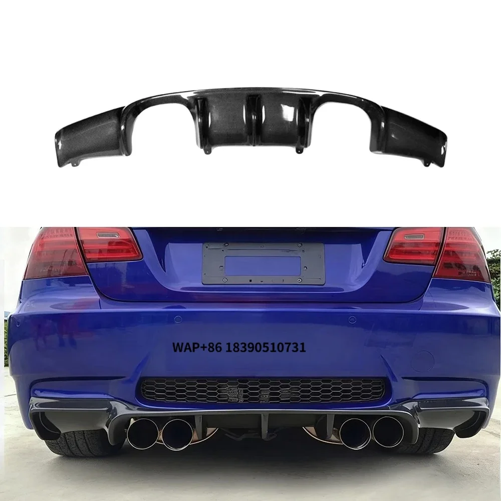 

New Models Carbon Fiber High Polished Bolt-On Rear Bumper Diffuser for E92 E93 M3