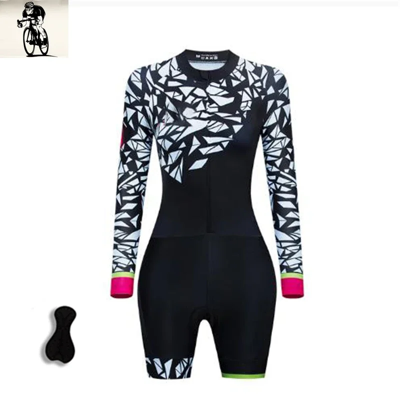 Custom Team Cycling Clothing Road Bike Wear Racing Clothes Suit, Oem Quick sublimated Womens Cycling Jersey Triathlon  Jumpsuit