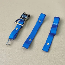 New E-track Ratchet Tie Down Strap for 1/14 1/10 RC Crawler Car Trailers Trucks Vans high-quality six color upgrade accessories