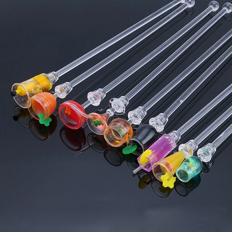 

10PCS 23cm Stirring Acrylic Stirrers Kitchen Bar Tool Juice Party Cocktail Drink Mixer Swizzle Stick Wine Agitators