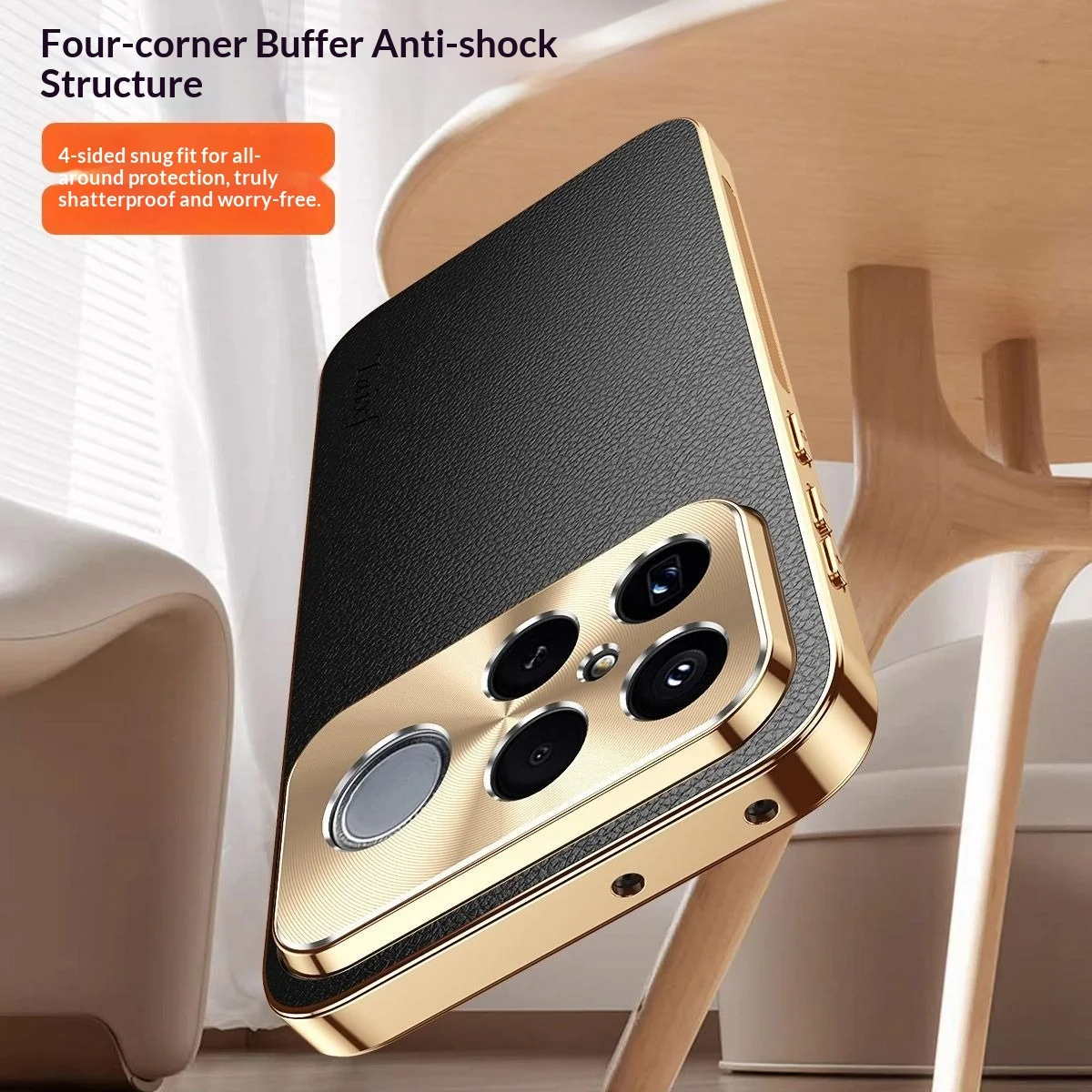 Für XiaoMi POCO F8 Ultra F8 Pro Fall Luxus Galvani Lychee Textur Matt PC Abdeckung Für POCO F8 Ultra Stoßfest Funda – Detail 6