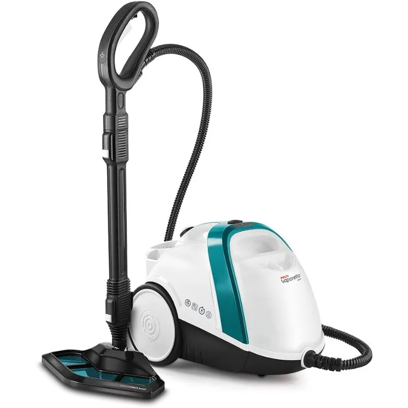 POLTI Vaporetto Smart 100 Steam Cleaner with Unlimited Steam Technology, Sanitize Floors, Carpets and Surfaces Adjustable Power