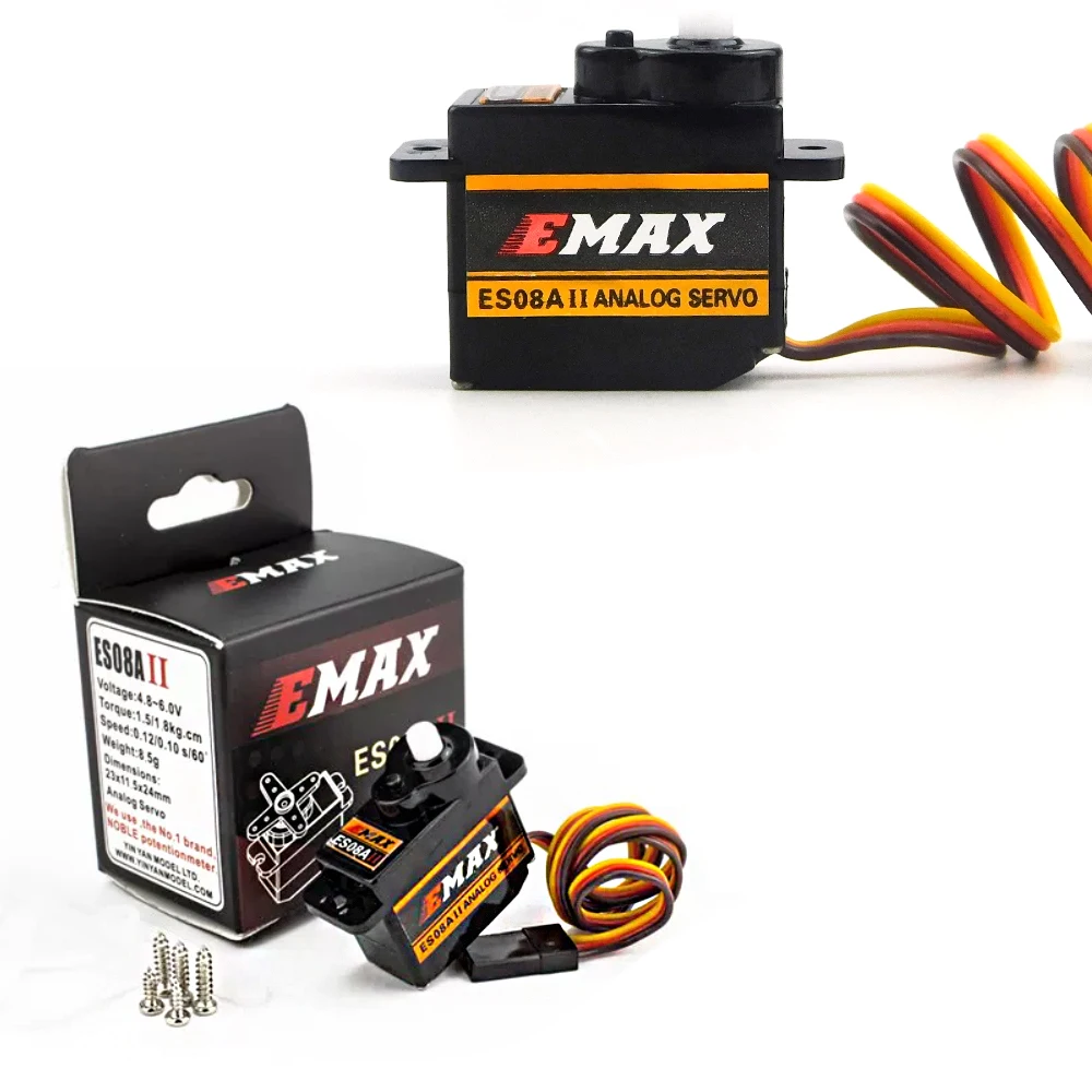 EMAX ES08A II High sensitivity micro servo motor