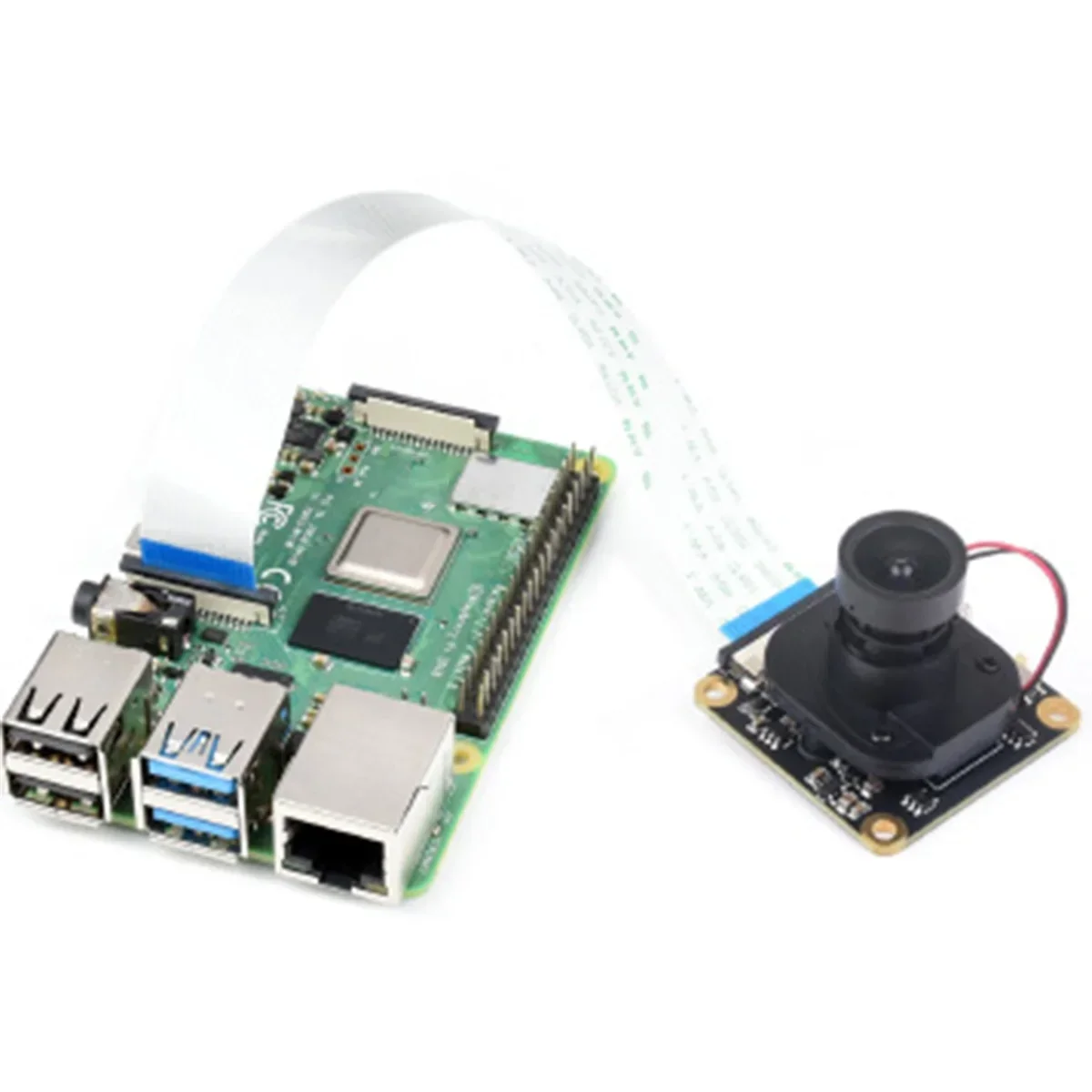 

Камера HN IMX290-83 IR-CUT Starlight с фиксированным фокусом, 2 МП, для 4B/3B+/3A+/Zero/Zero 2 W