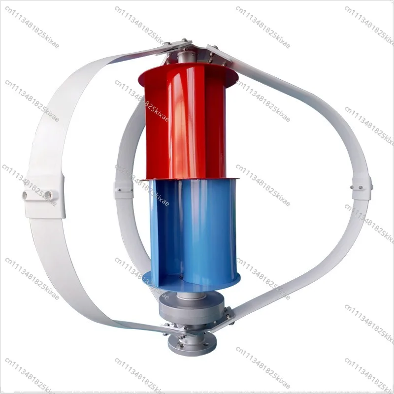 For  Q3 Type Vertical Axis Wind Turbine 300W12/24V Wind-solar Hybrid Street Light Type Small Wind Turbine