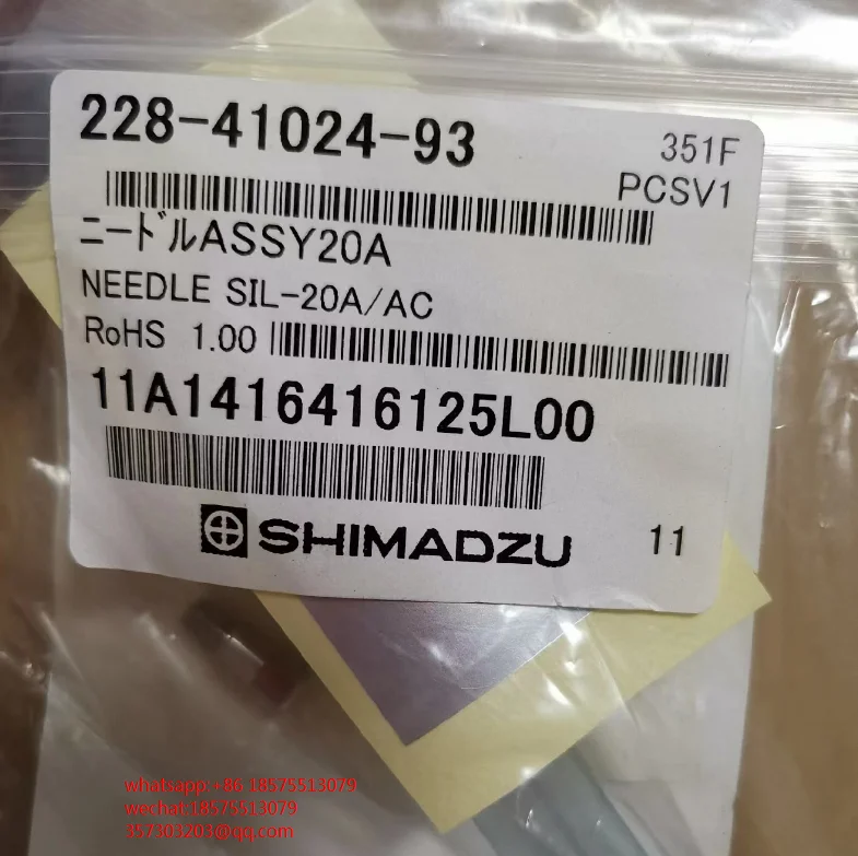 FOR Shimadzu 228-41024-93 Injection NEEDLE SIL-20A/AC New Original 1 Piece