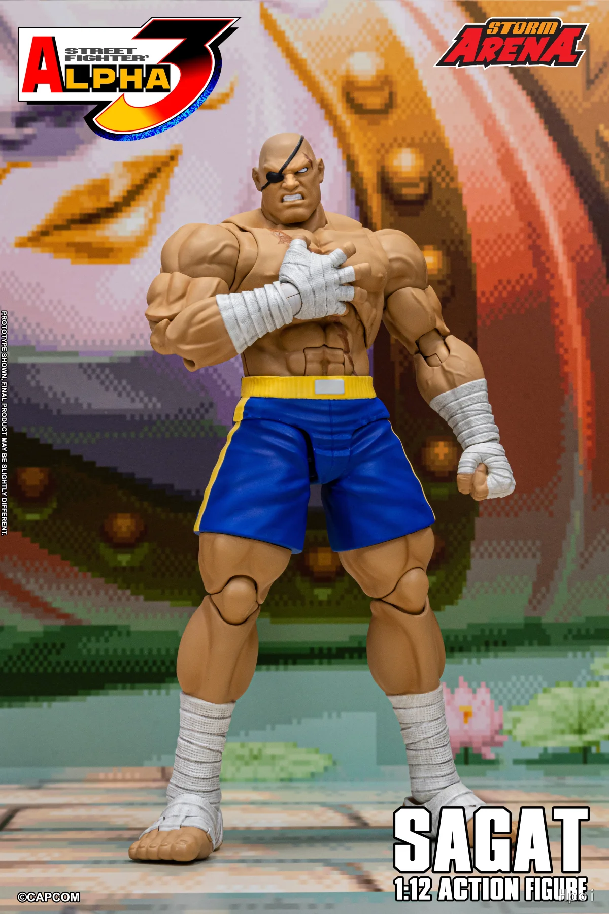 Original Storm Toys 1/12 Figures Sagat Ryu Hanma Yujiro Ken STREET