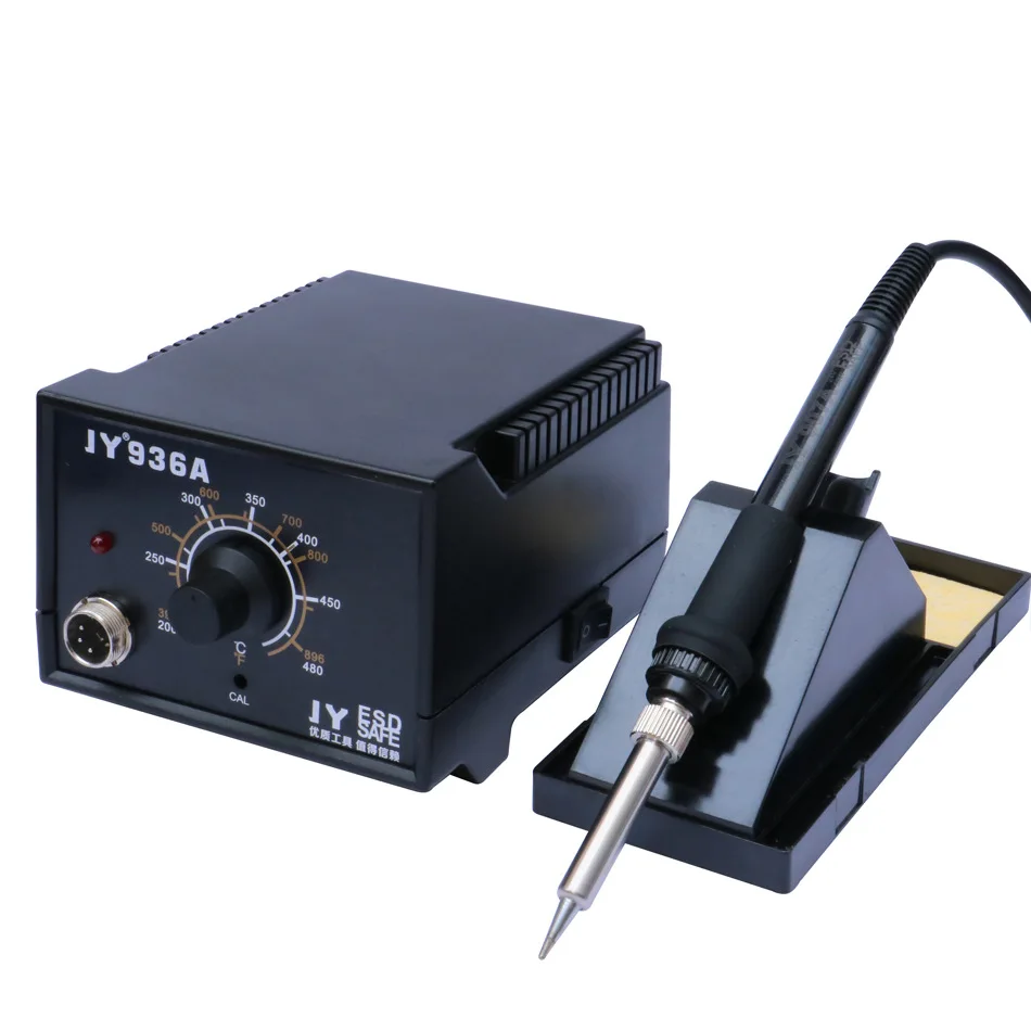 936 Intelligent adjustable temperature and constant temperature electric welding station antistatic soldering iron tool kit 60W