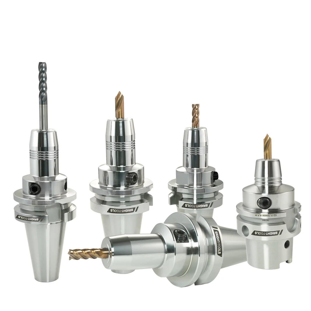 China Bright-tools System Quick Tool Change High Precision Bt Sk cat Hsk Hydraulic Chuck Tool Holder