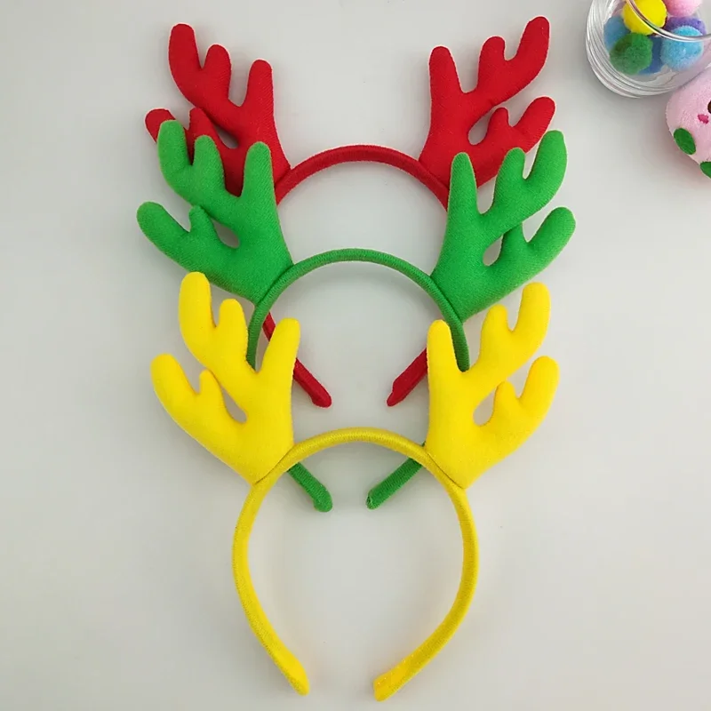 Erwachsene Kinder Plüsch Junge Hirsch Elch Geweih Stirnband Schwanz Geburtstag Party Dekoration Kopfbedeckung Halloween Kostüm Cosplay