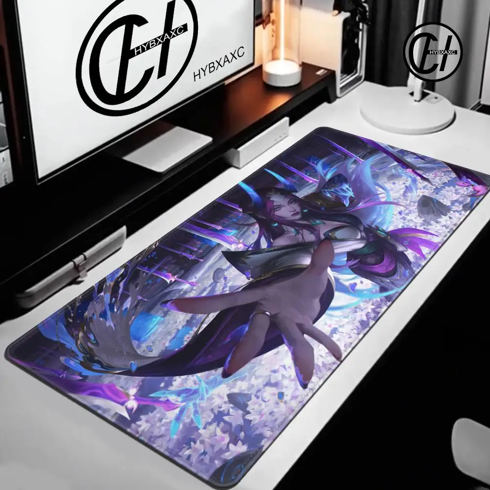 Alfombrilla de ratón de escritorio Irelia para videojuegos, alfombrilla para teclado de Anime Girl Gamer, accesorios para PC League Of Legends, alfombrilla de escritorio, alfombra de juego