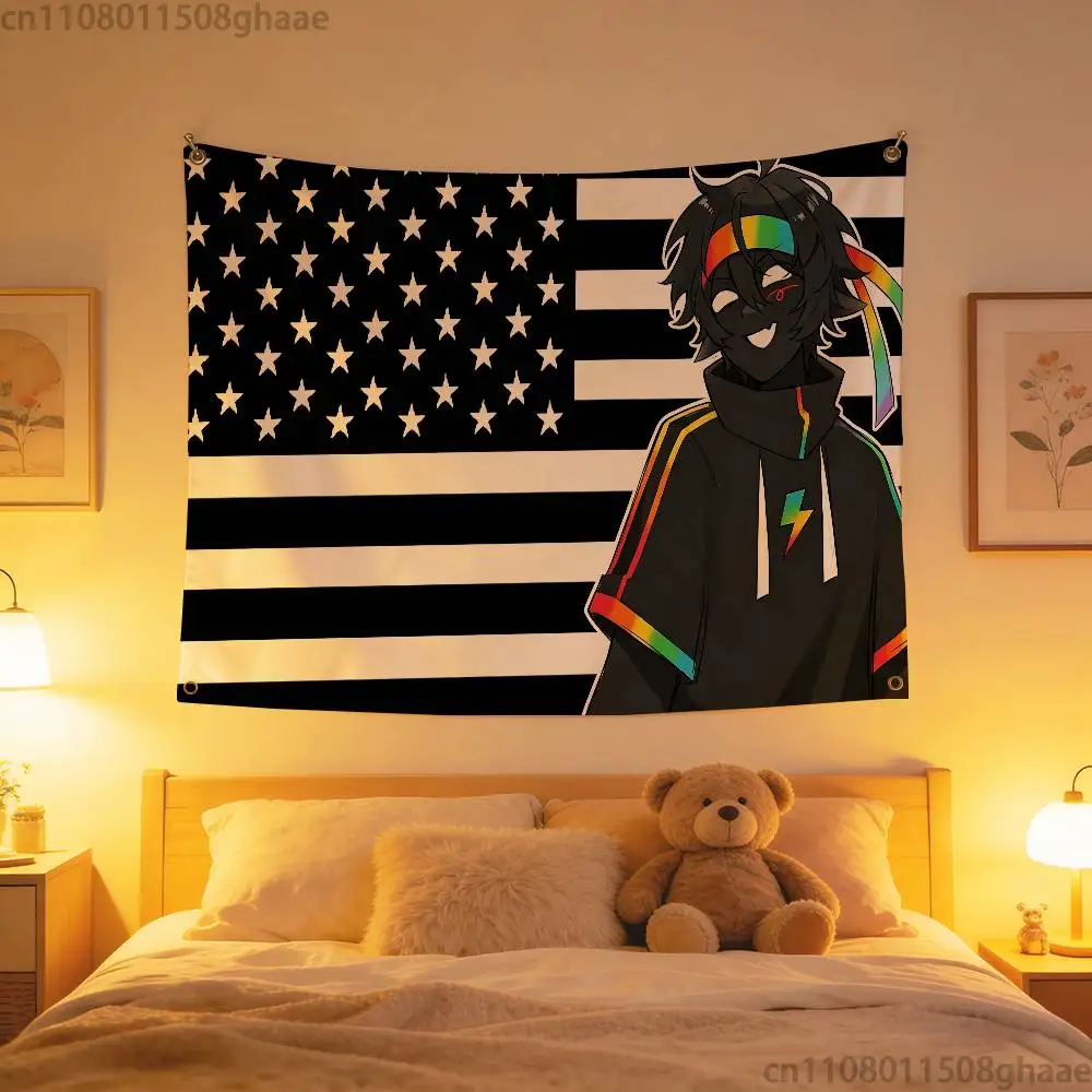 S-Spokeishere S-Spoke Flag Custom Flags Wall Hanging Tapestry Outdoor Decorative flag Background Blanket