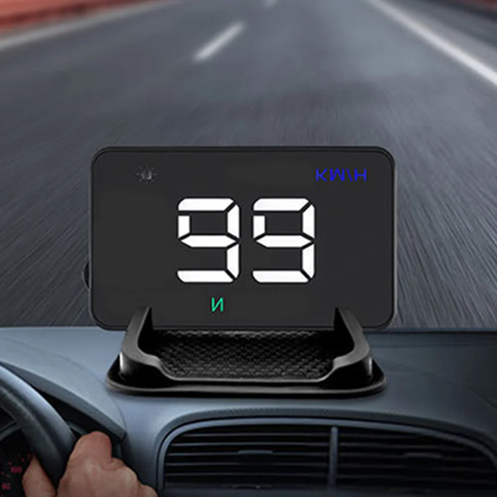

Car Head-Up Display Universal Digital Speedometer Smart Hud Auto Monitor Overspeed Alarm Gauges Dashboard Mount Gps