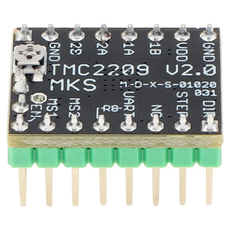 ترقية 4 مجموعة TMC2209 V2.0 محرك متدرج سائق ل أندر 3 E3D V3 لوحة تحكم أجزاء طابعة ثلاثية الأبعاد استبدال A4988 مع UART المورد