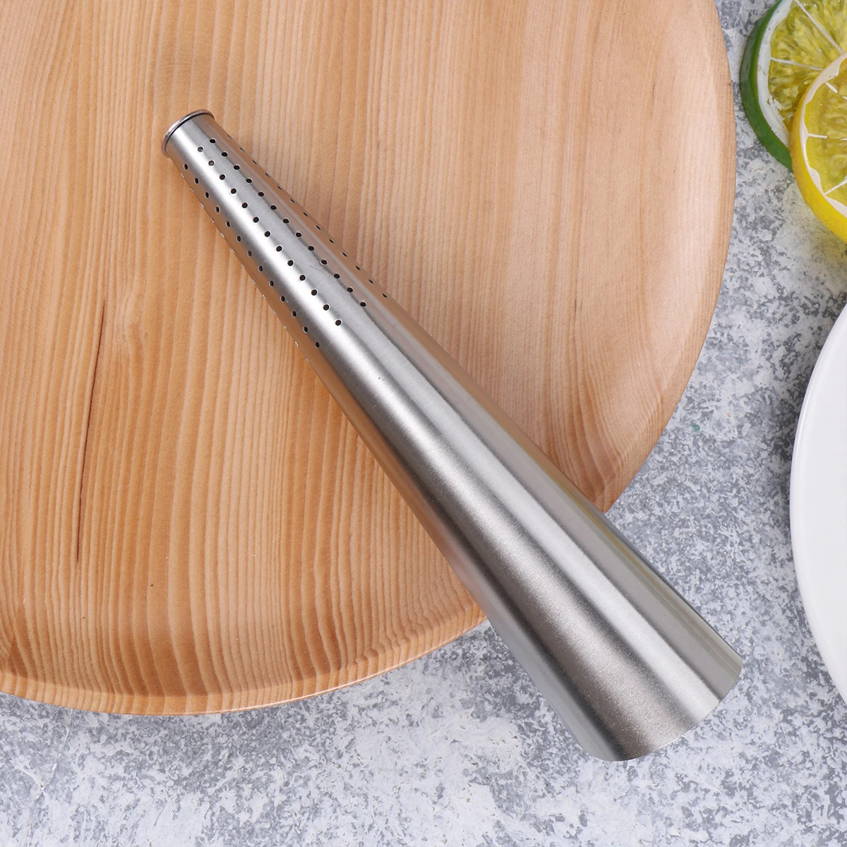 

Stainless Steel Cone Tea Infuser Drinkware Reusable Filter Leaf Strainer Kitchen Accessories for Kitchen Making Tea