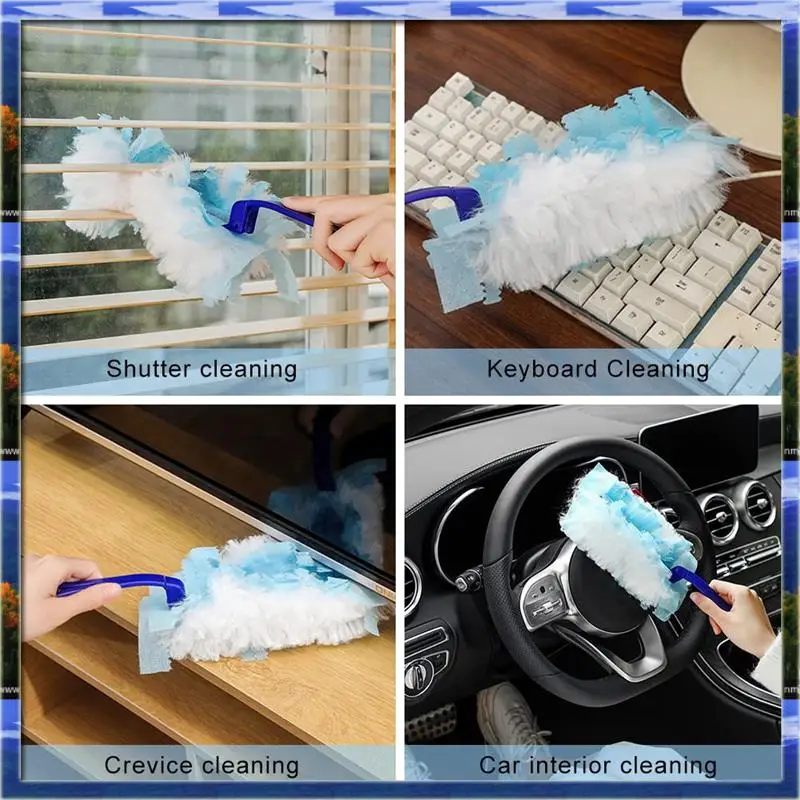 The Duster Kit, 1 Duster + 10 Refills, For Home Maintenance, Dust Duster Durable Easy Install