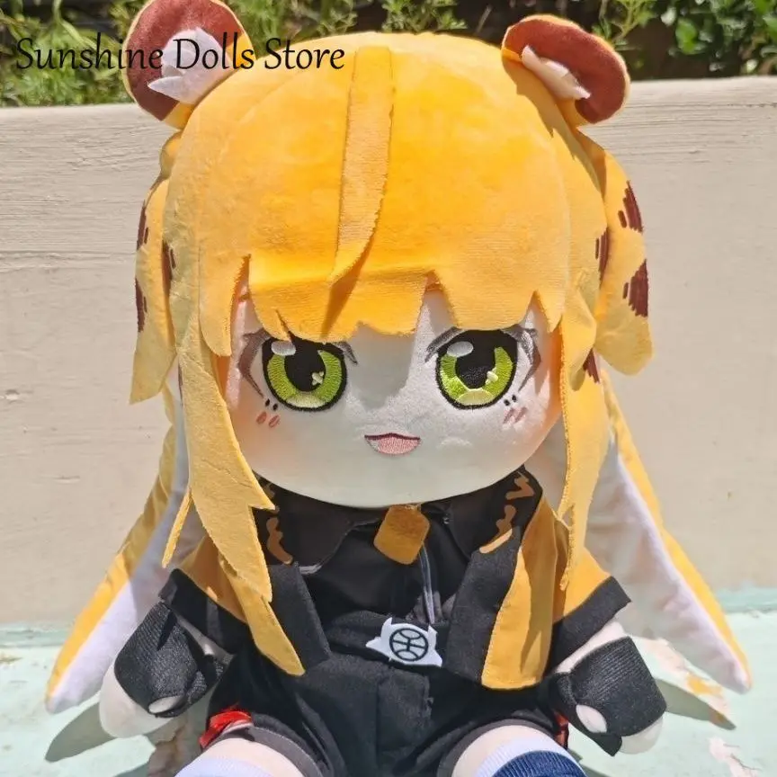 Cute Ju Fufu Zenless Zone Zero Cartoon Character Cotton Doll Plushie Game Sitting Posture Plush Toys 40cm Change Clothes Mascot