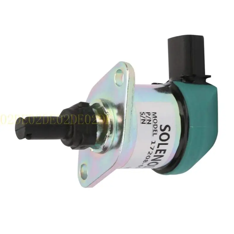 02de 17208-60015 Shot Off Solenoid 17208-60016 17208-60017 17208-60010 مناسبة لإيقاف المحرك لإغلاق الملف اللولبي 12VDC