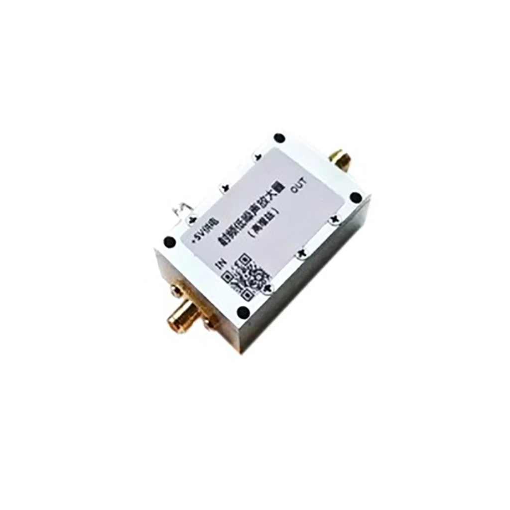 SMA RF منخفض الضوضاء مكبر للصوت ، 0.01-4GHz ، 40dB ، مكاسب عالية ، دعم 5V ، LNA ، UHF ، VHF ، ونظام تحديد المواقع للنطاق العريض ، وأنظمة ، مطياف