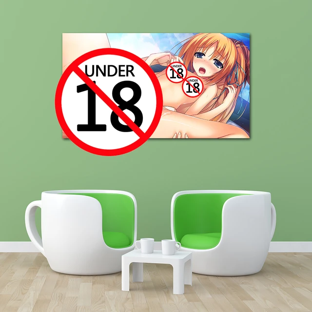 Anime Girl Nude Cartoon - Sex Nude Girl Anime Canvas Painting Adult Cartoon Beauty Poster Wall Art  Pictures Print For Bedroom Home Decor - Painting & Calligraphy - AliExpress