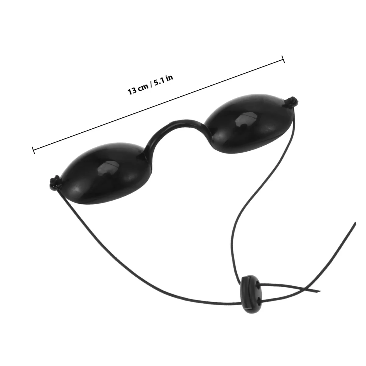 Opaque Eye Shield for Adults Uv Protection Tanning Goggles Block Uva Uv-B Rays Flexible Fit for Outdoor Indoor Use Travel