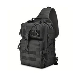 Tactical Sling Backpack Versatile Chest Bag Waterproof EDC Rucksack Bag for Outdoor Hiking Camping