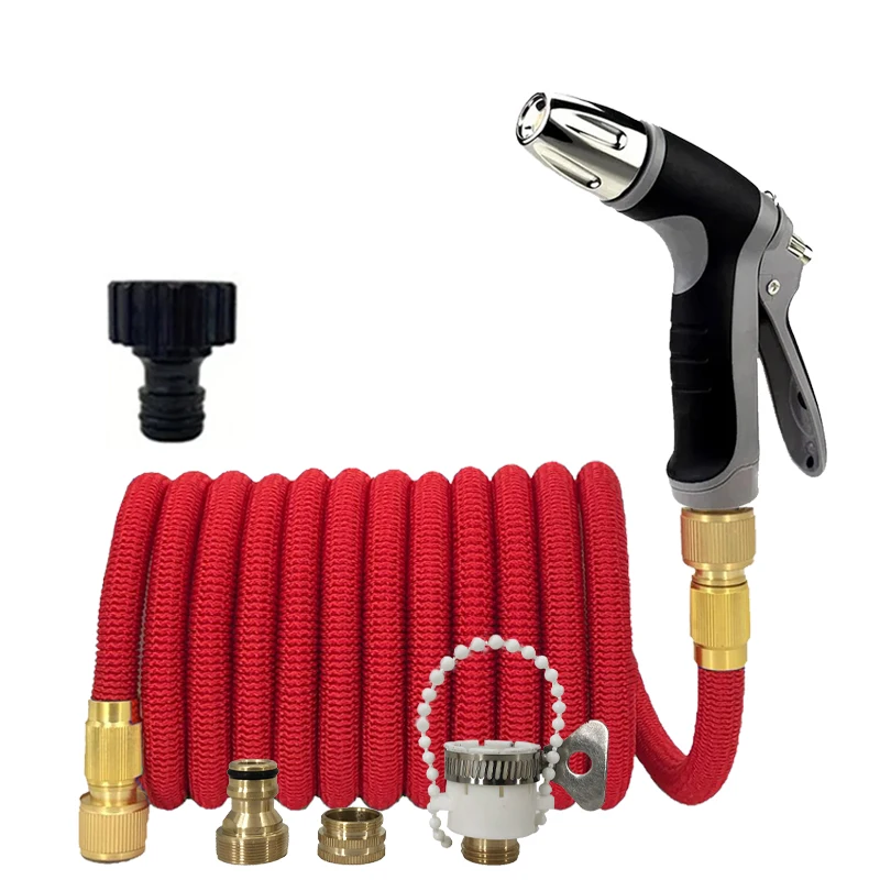 NEW Garden Hose Nozzle Magic Pipe High-Pressure Car At Home Wash Hose Adjustable Spray Flexible Garden Watering Irrigation Set