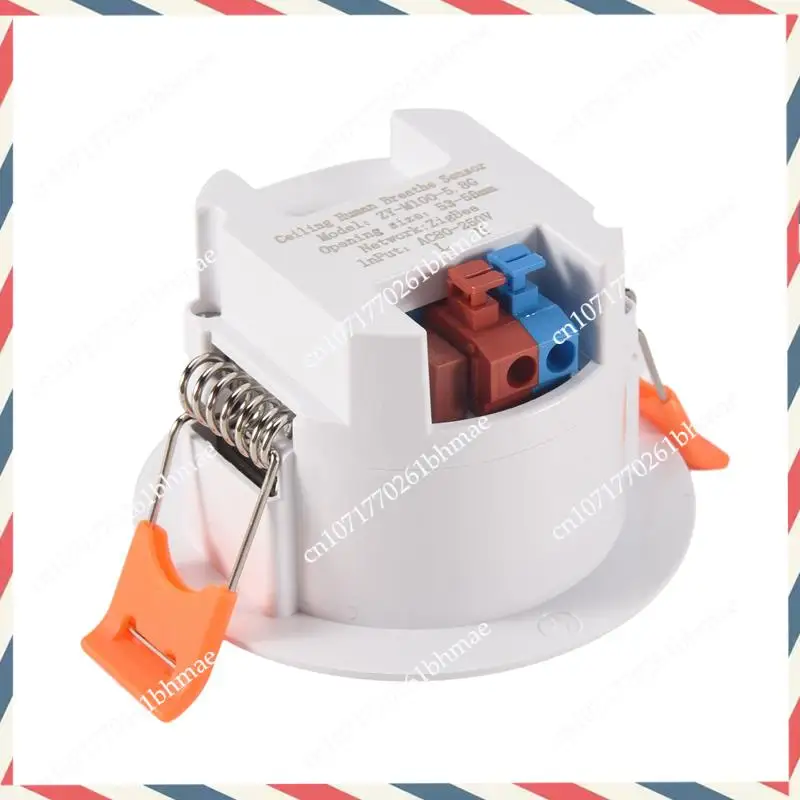 -A21Z 5X Tuya Zigbee Mmwave Human Presence Sensor With Luminance Microwave Radar Detection PIR Motion Sensor Celling Mount